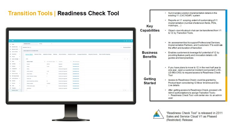 readiness check tool